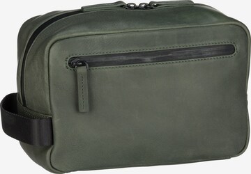 LEONHARD HEYDEN Toiletry Bag 'Den Haag' in Green