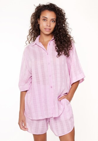 LingaDore Pyjama Set in Pink: predná strana