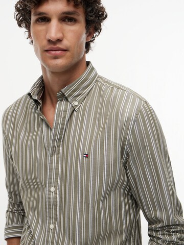 Coupe regular Chemise TOMMY HILFIGER en vert