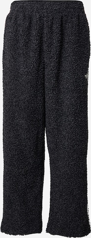 juoda ADIDAS ORIGINALS Laisvas Kelnės: priekis