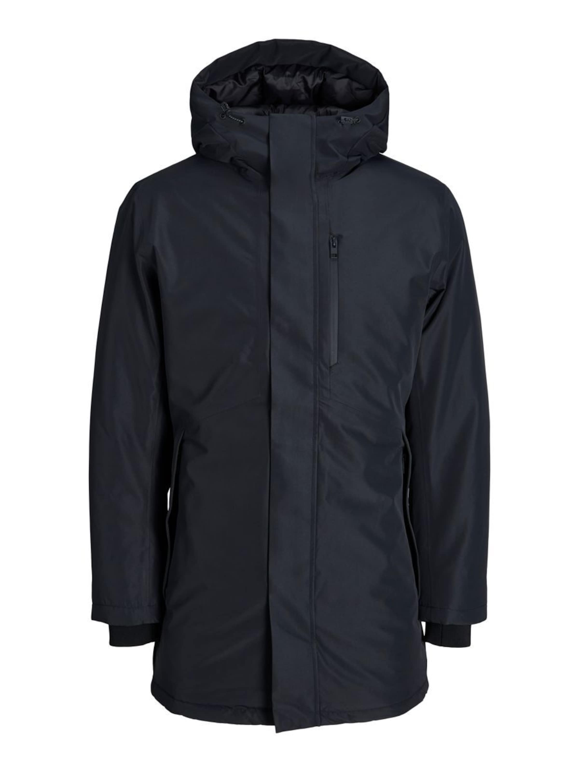 Parka d’hiver JACK & JONES en noir : devant