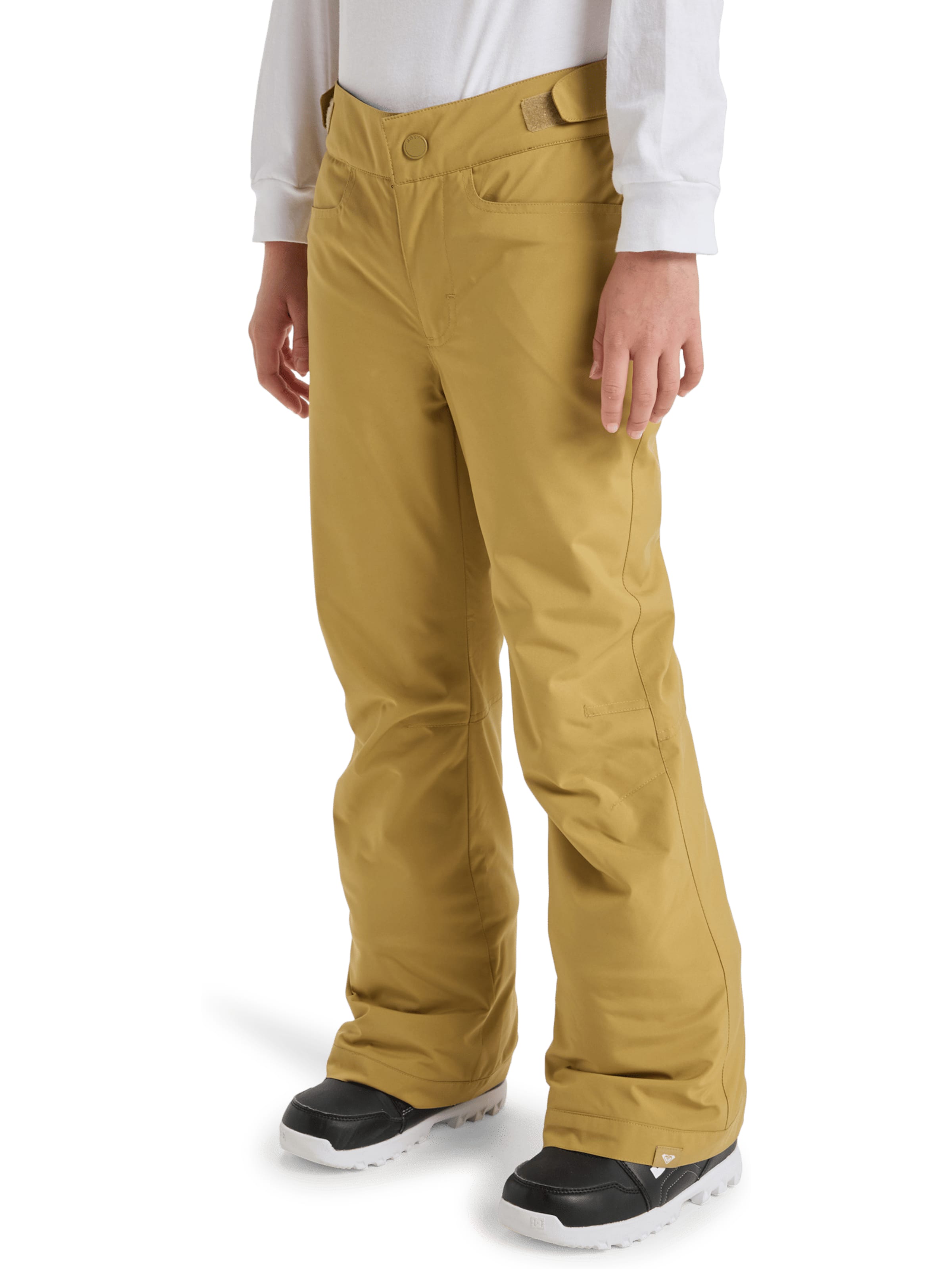 ROXY Regular Workout Pants 'Backyard' in Yellow
