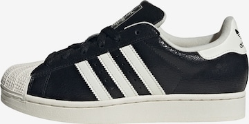 ADIDAS ORIGINALS - Zapatillas deportivas bajas 'Superstar II' en negro: frente