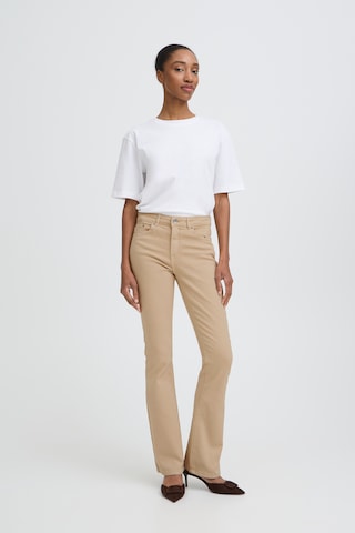 b.young Bootcut Jeans 'BYLola' in Beige