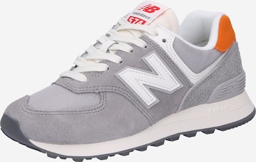 Sneaker low '574' de la new balance pe gri: față