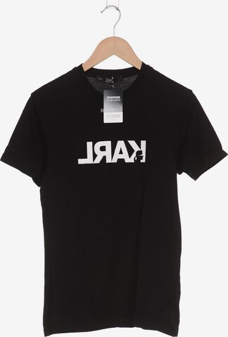 Karl Lagerfeld Shirt in S in Black: front