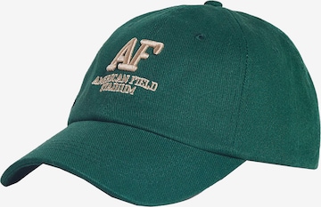 Cappello da baseball di Bershka in verde: frontale