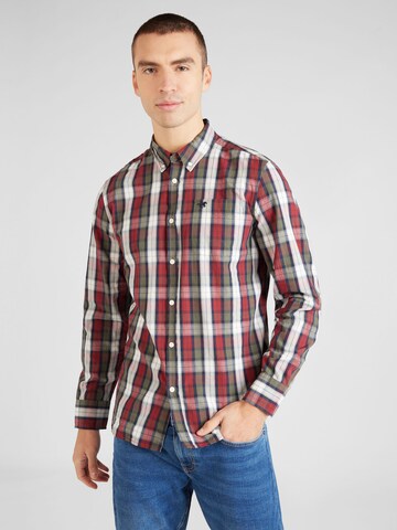 MUSTANG Regular fit Overhemd in Rood: voorkant