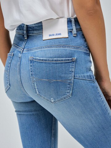 Salsa Jeans Skinny Jeans 'Faith' in Blau