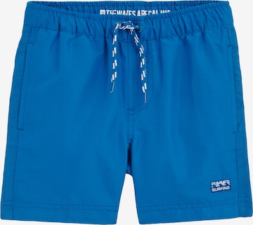 mėlyna WE Fashion Maudymosi kelnaitės: priekis