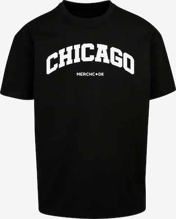 Merchcode Shirt 'Chicago' in Black: front
