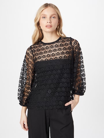 Lindex Blouse 'Macy' in Zwart: voorkant