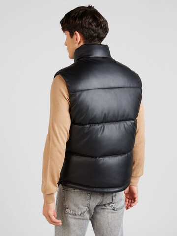 HUGO Vest 'Birontino' in Black