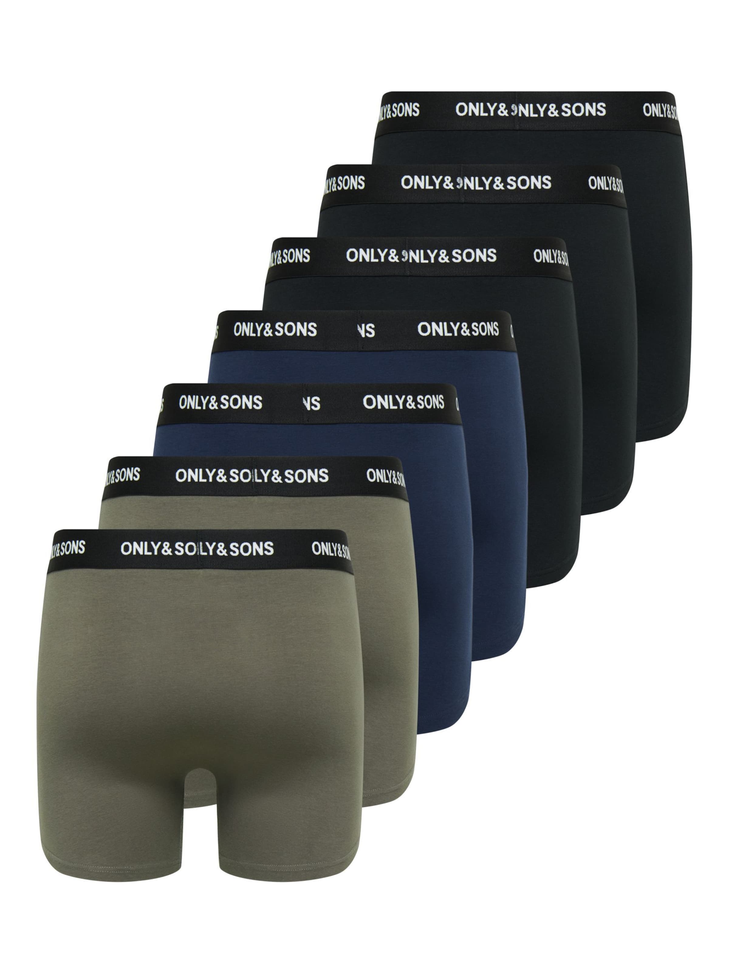 Only & Sons - Calzoncillo boxer en azul