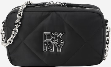 juoda DKNY Rankinė su ilgu dirželiu: priekis