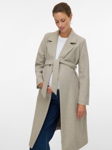 Cappotto di mezza stagione 'VMMFORTUNEAYA' di Vero Moda Maternity in grigio: frontale