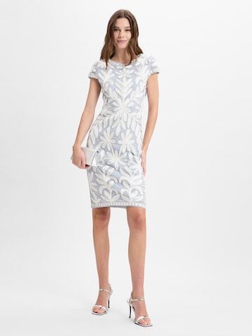 Ambiance Cocktail Dress in Grey: front