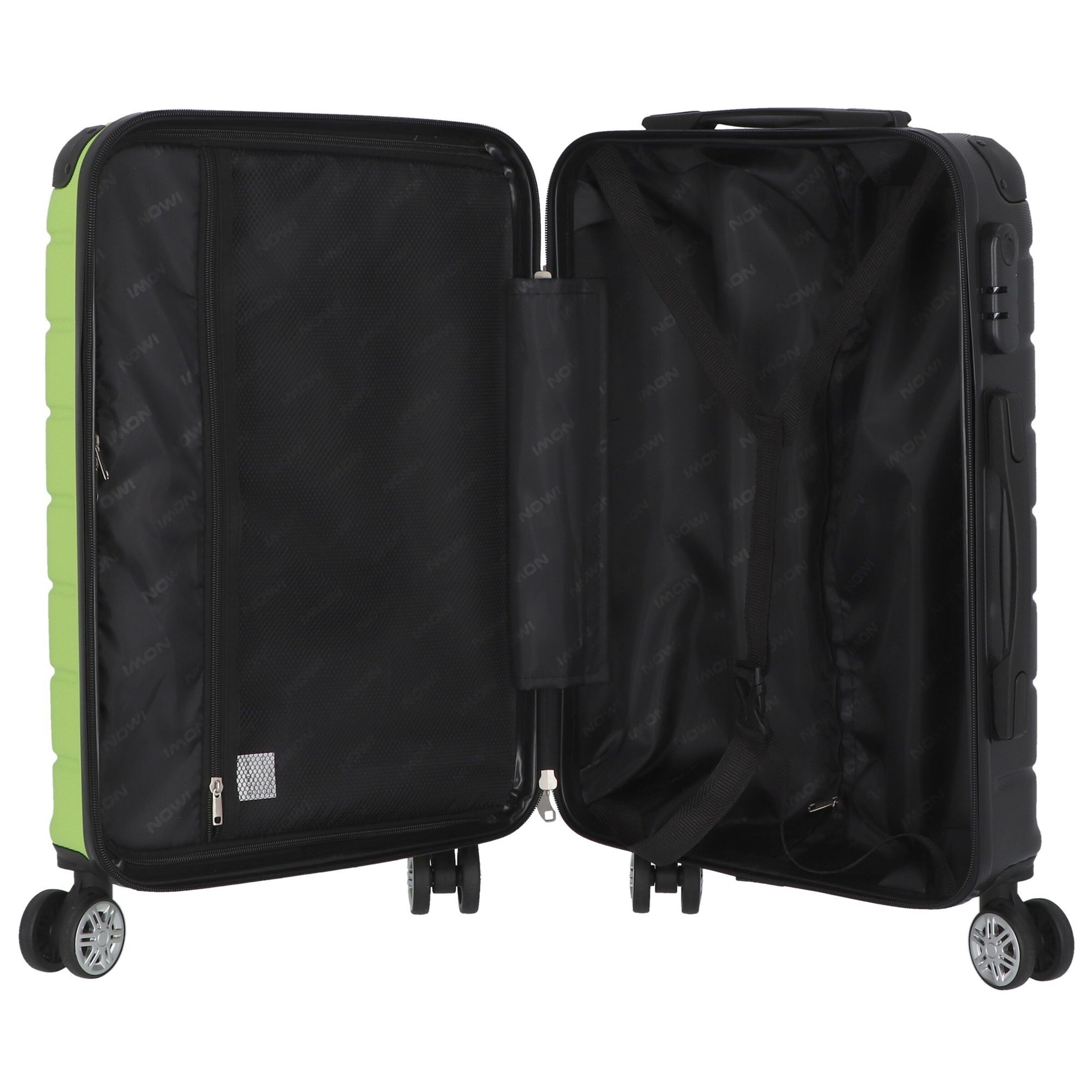 Nowi Trolley 'Rhodos' in Grün