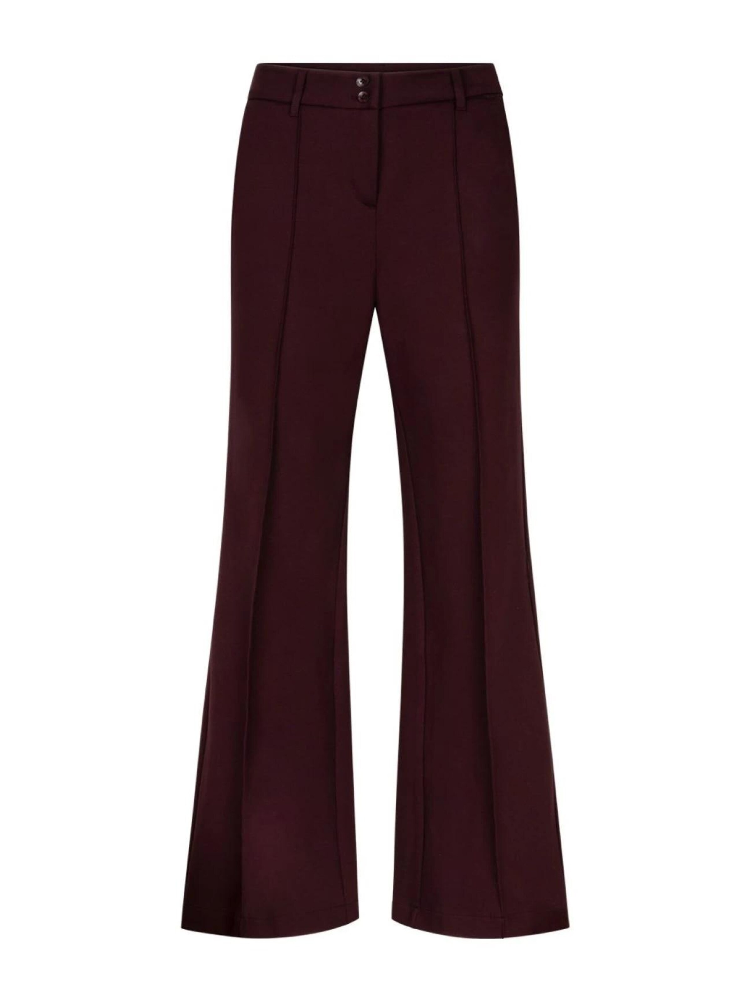 Red Button Regular Broek 'RB Brielle' in Rood: voorkant