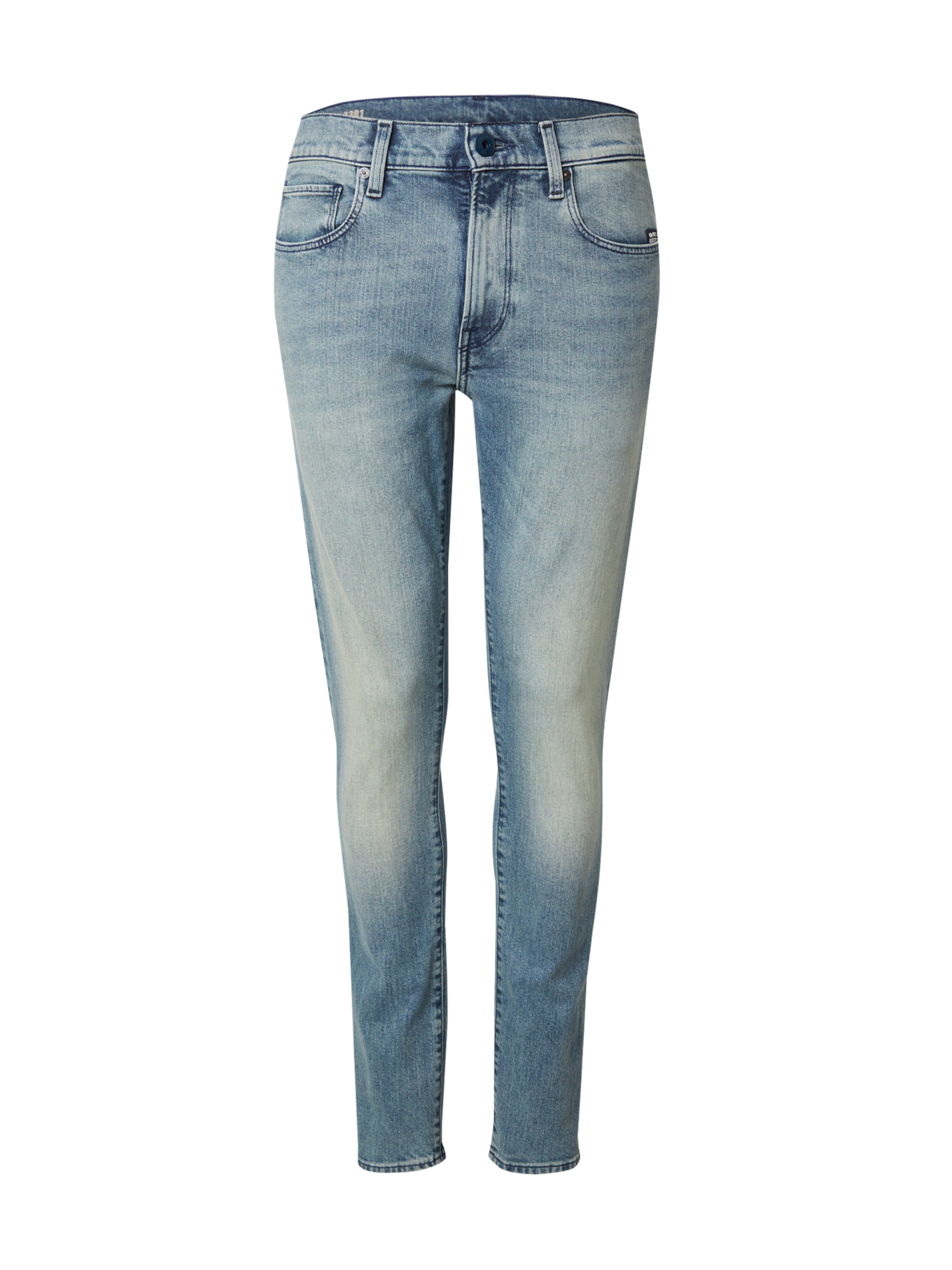 G-STAR Slimfit Jeans '3301' in Blau: Vorderseite