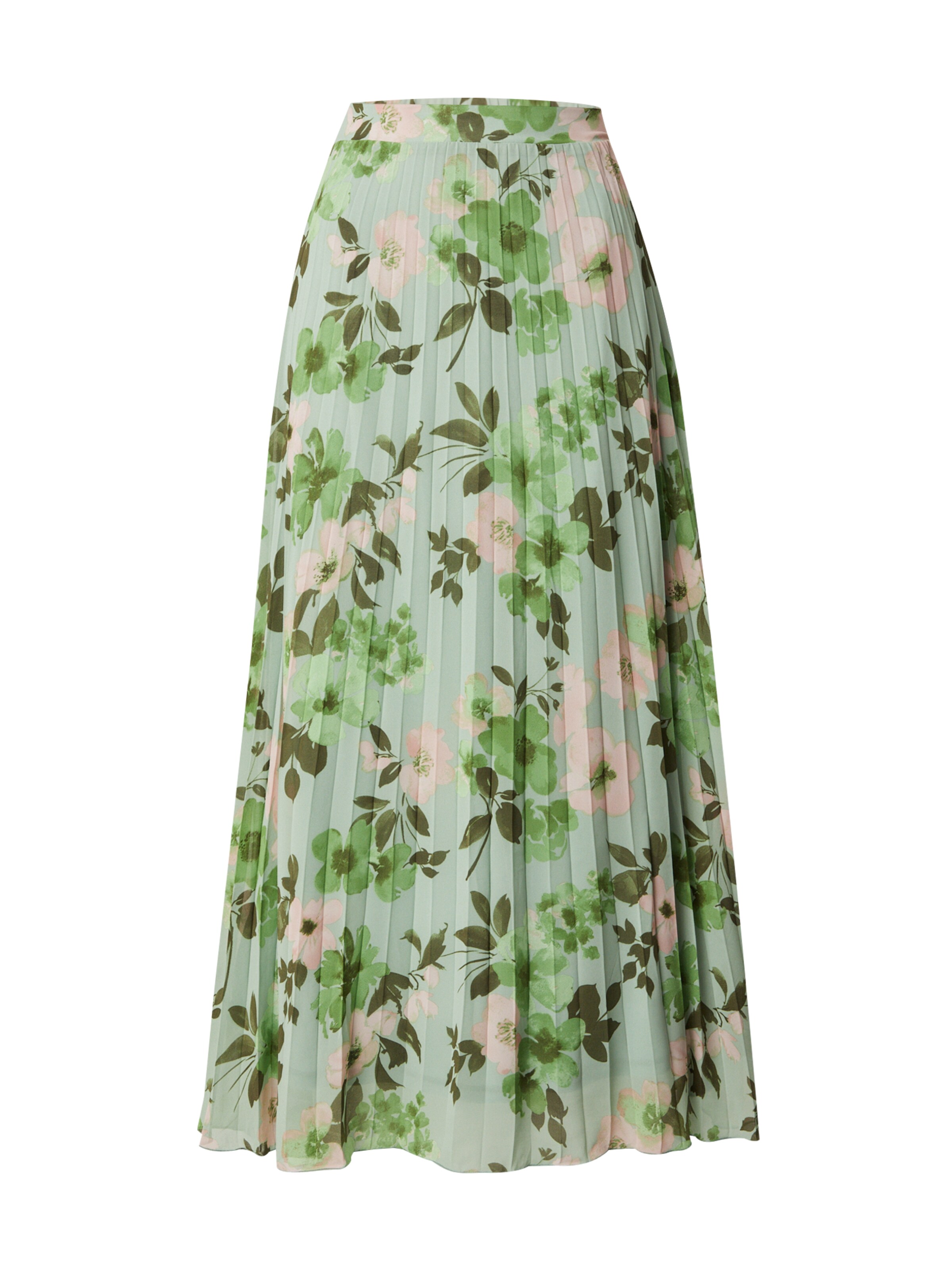 Fustă de la VILA pe verde: față