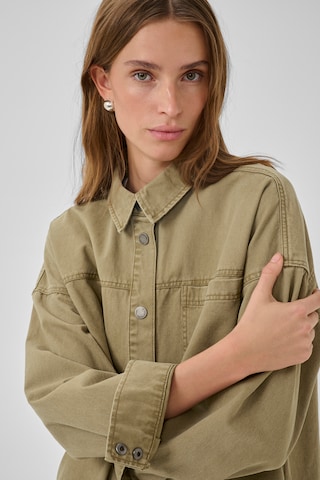 Chemisier 'MWLisva 179' My Essential Wardrobe en vert