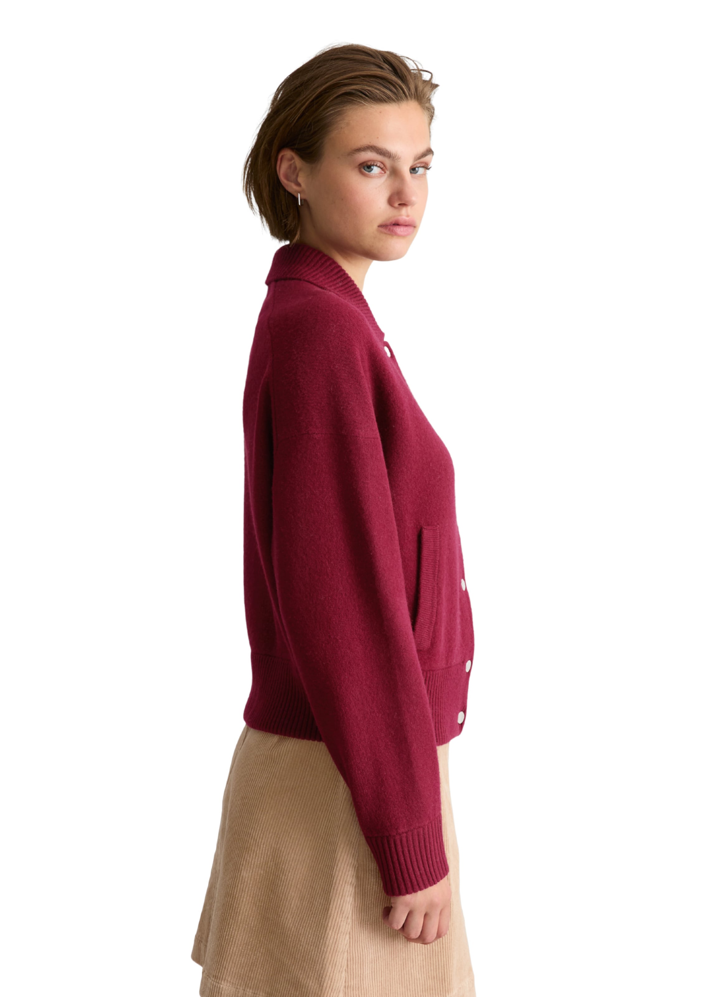 Marc O'Polo DENIM Strickjacke in Rot