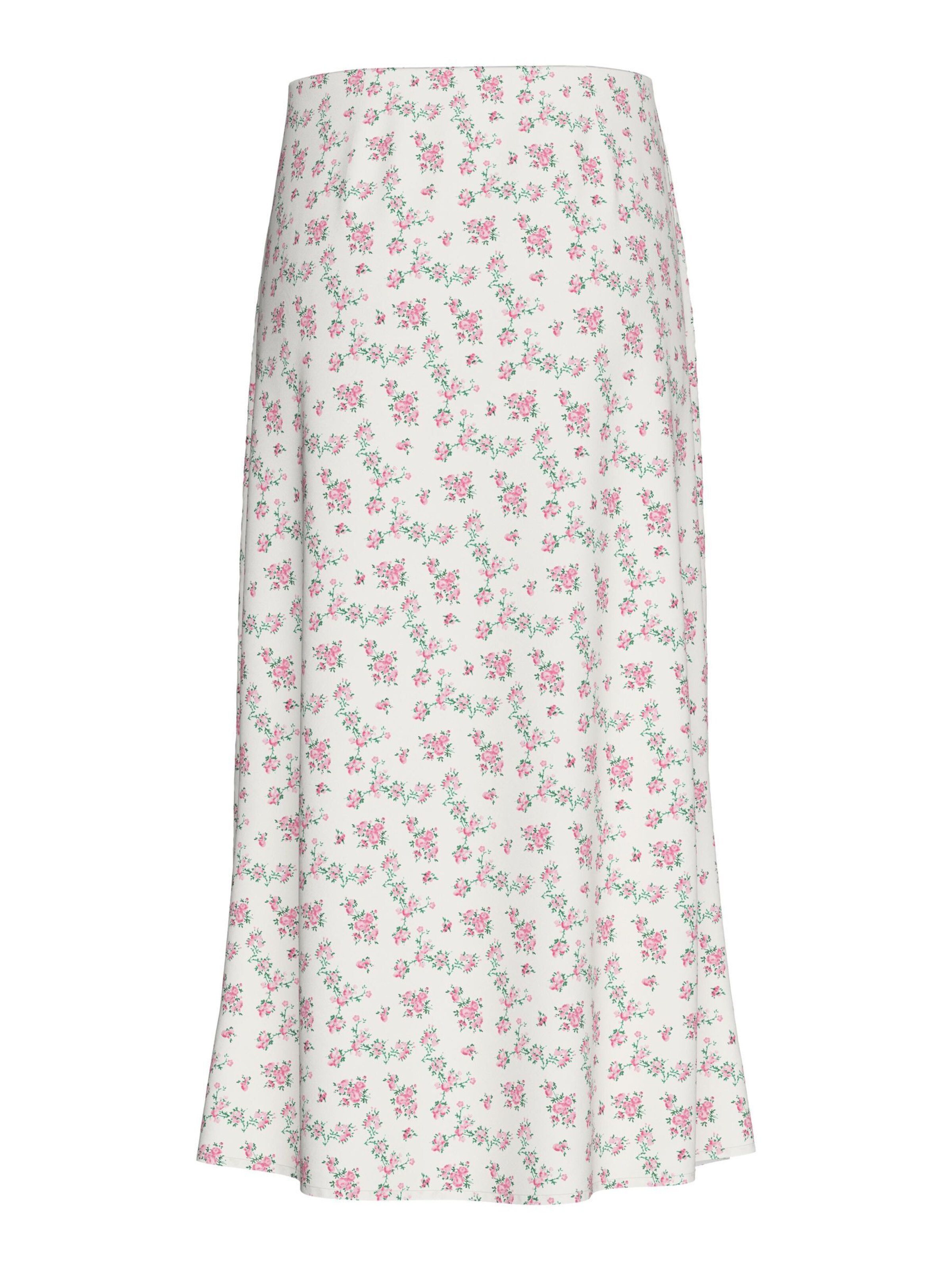 PIECES Nederdel 'PCNya' i hvid