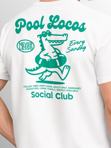 Neverless Shirt 'Pool Locos' in Green