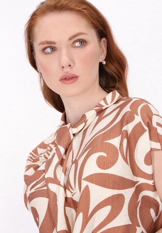 Chemisier 'Classic Look' DreiMaster Klassik en beige