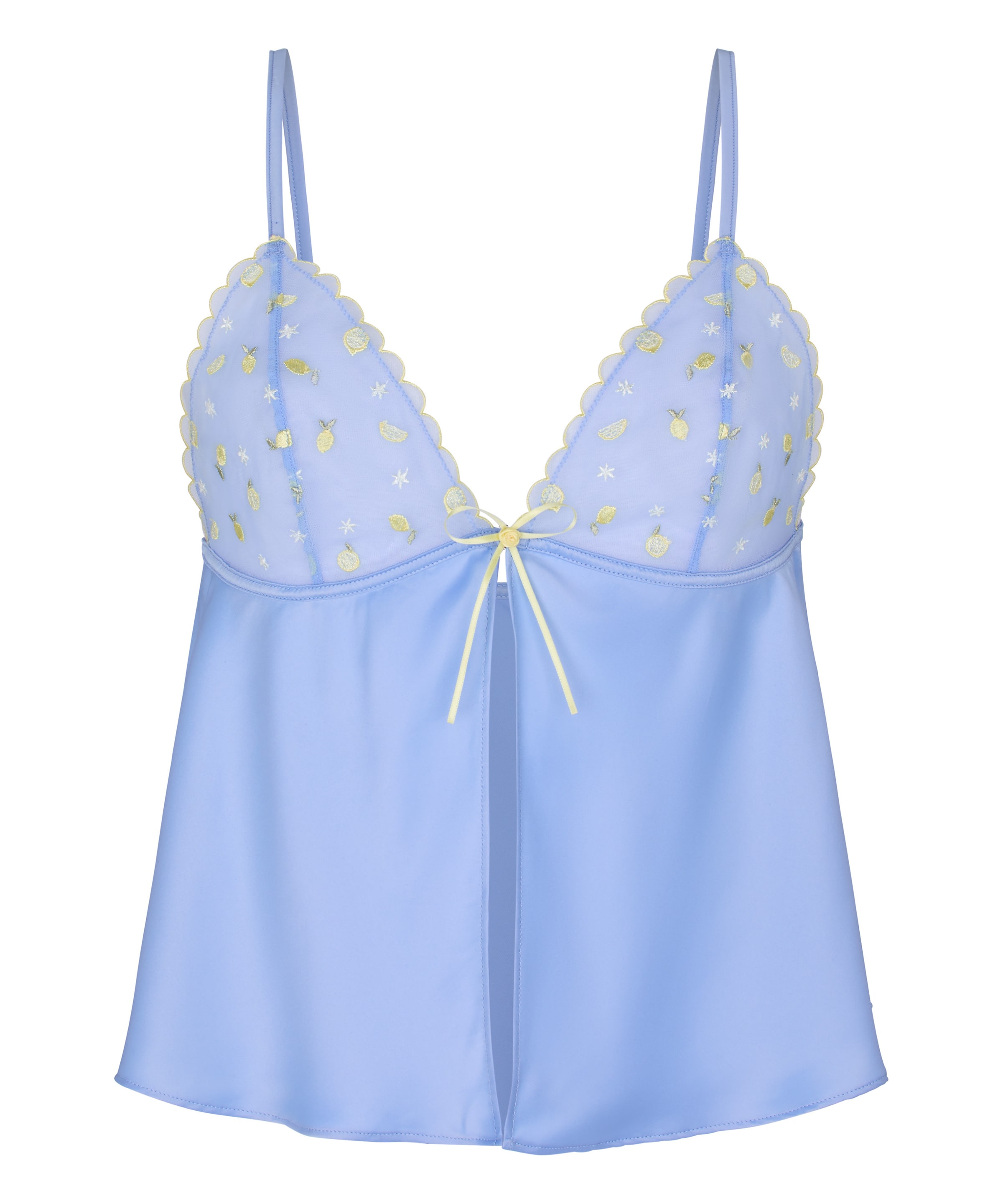 Hunkemöller Negligée 'Cami Harriet' in Blau: Vorderseite