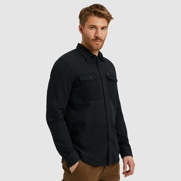 PME Legend Regular fit Button Up Shirt in Black
