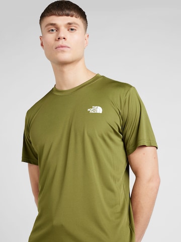 T-Shirt fonctionnel 'Reaxion' THE NORTH FACE en vert