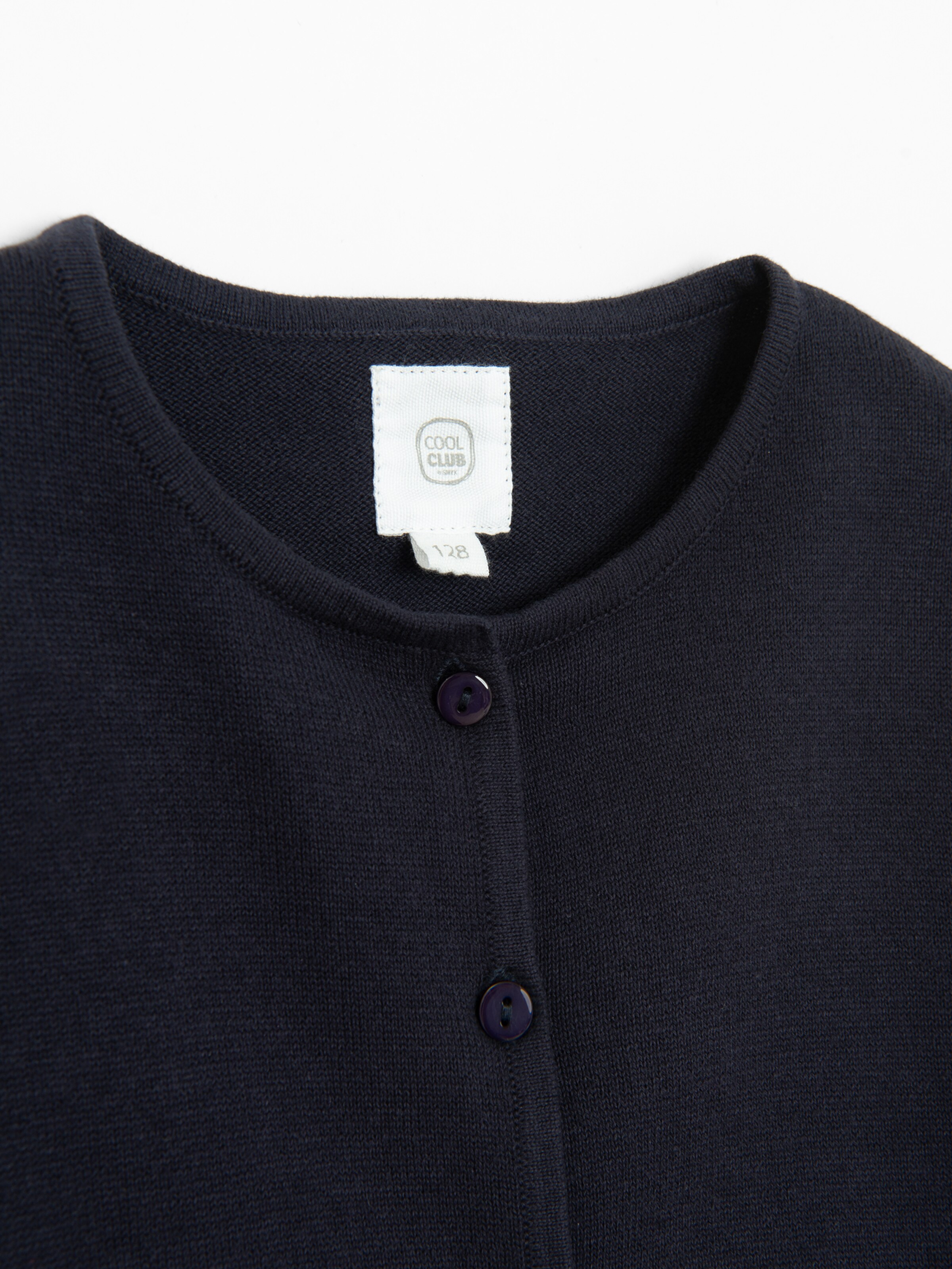 Cool Club Gebreid vest in Blauw