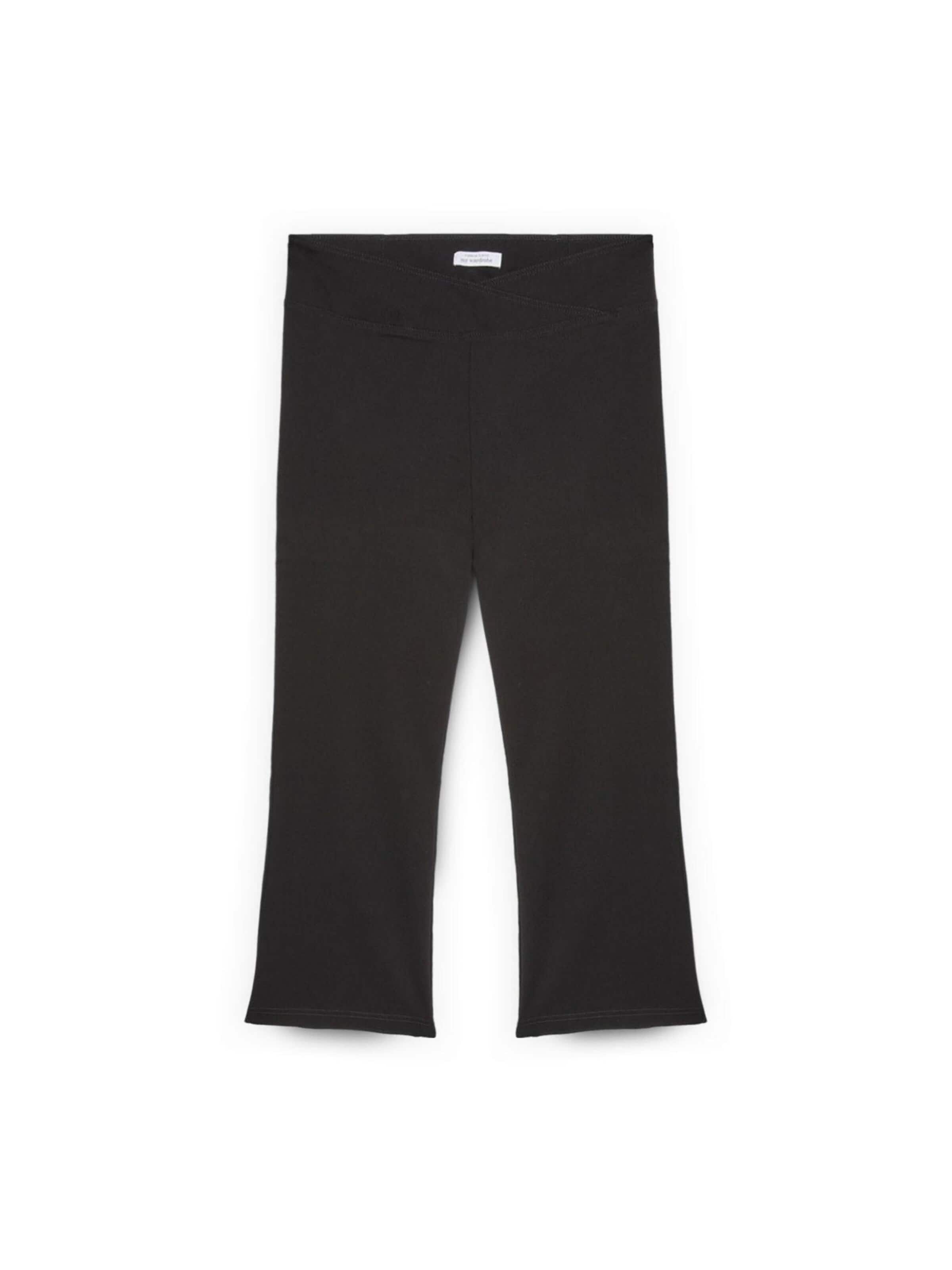Fiorella Rubino - Acampanado Pantalón en negro: frente