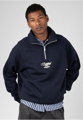Prohibited - Sweatshirt 'College Days' em azul: frente