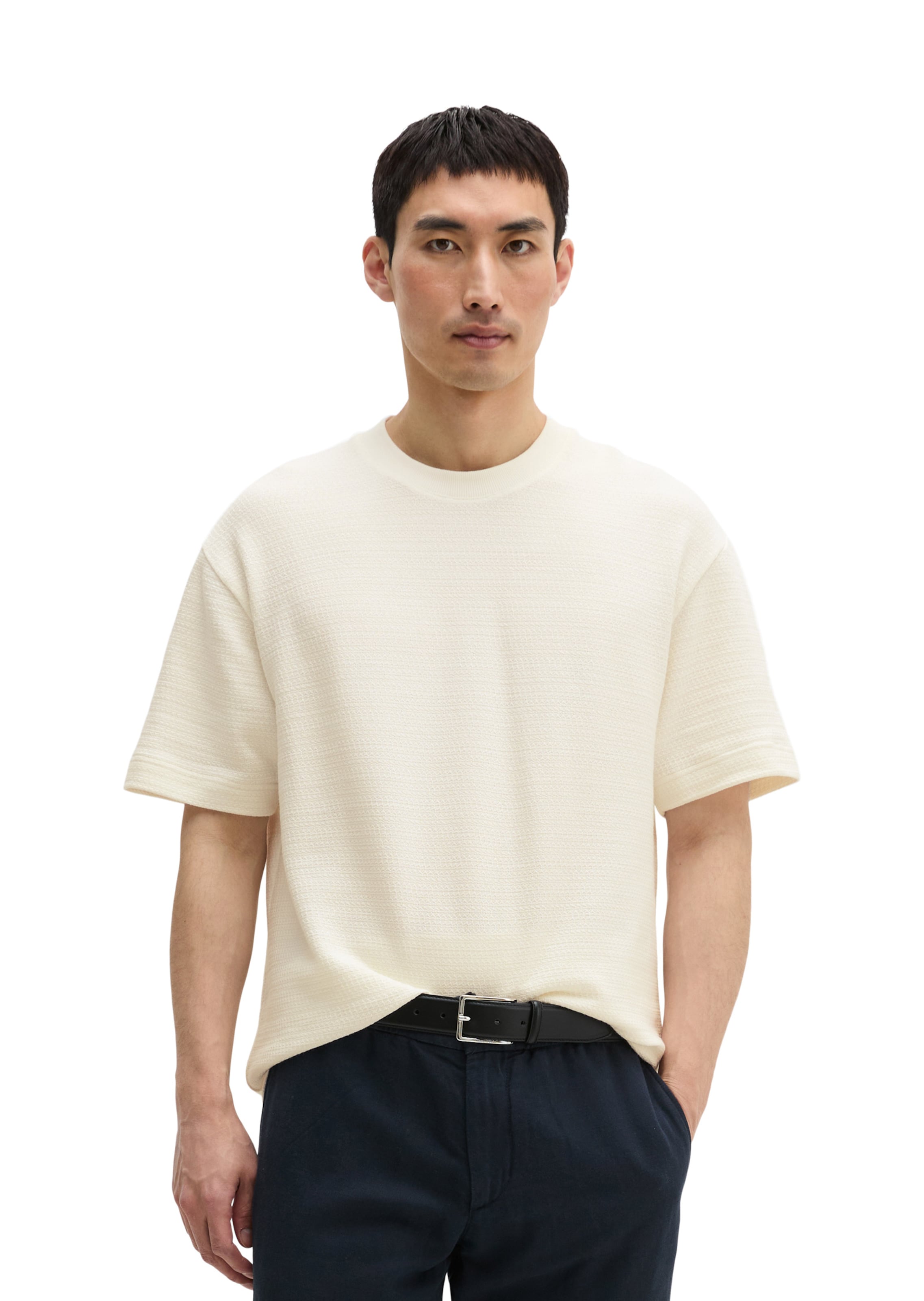 Marc O'Polo Shirt in Beige: front