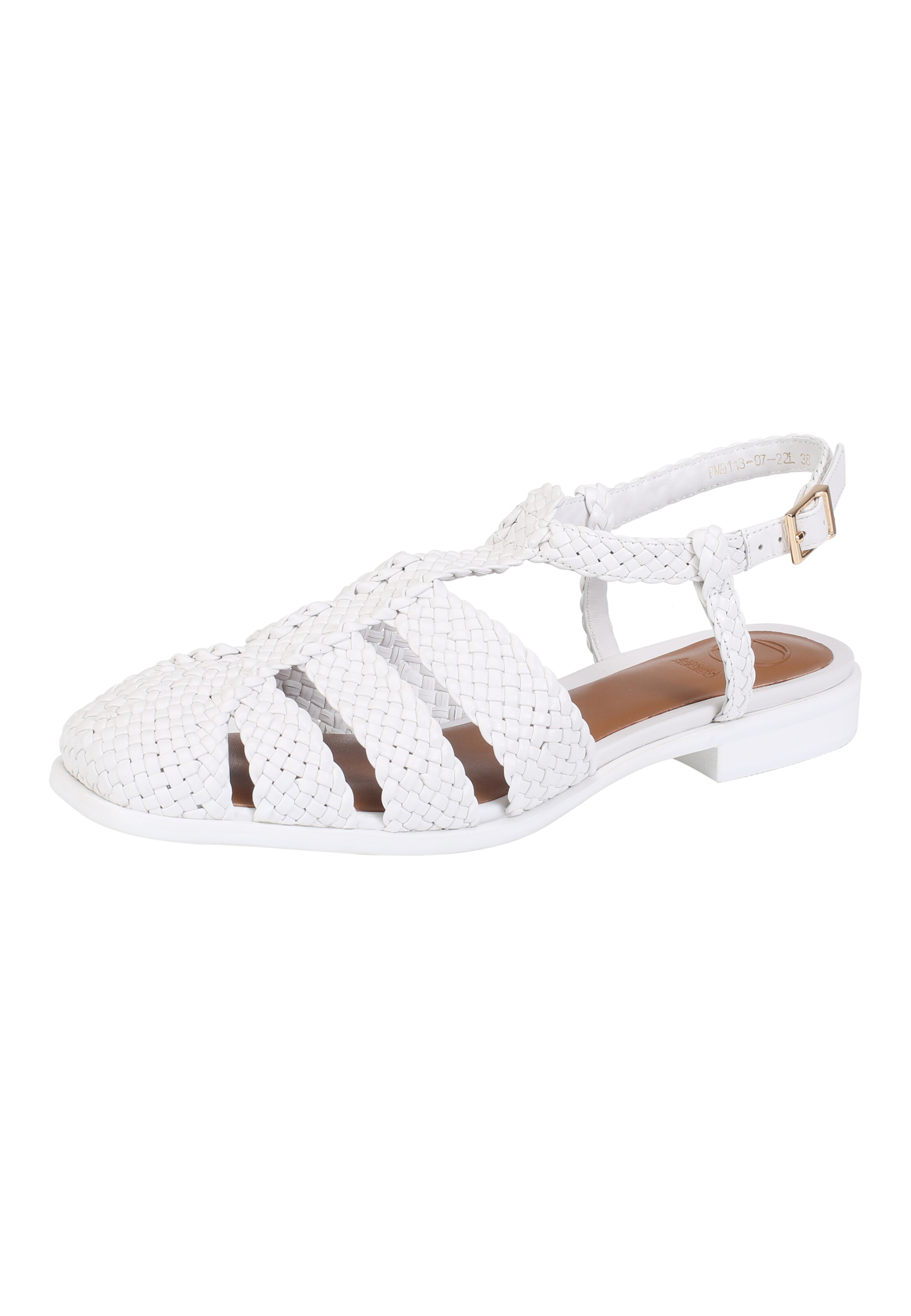 Frauen Sandalen Ekonika Sandalen in Weiß - YG40381 Frauen Sandalen Ekonika Sandalen in Weiß - YG40381