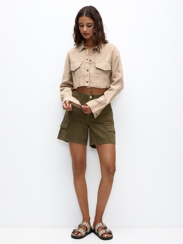 Pull&Bear Blouse in Beige