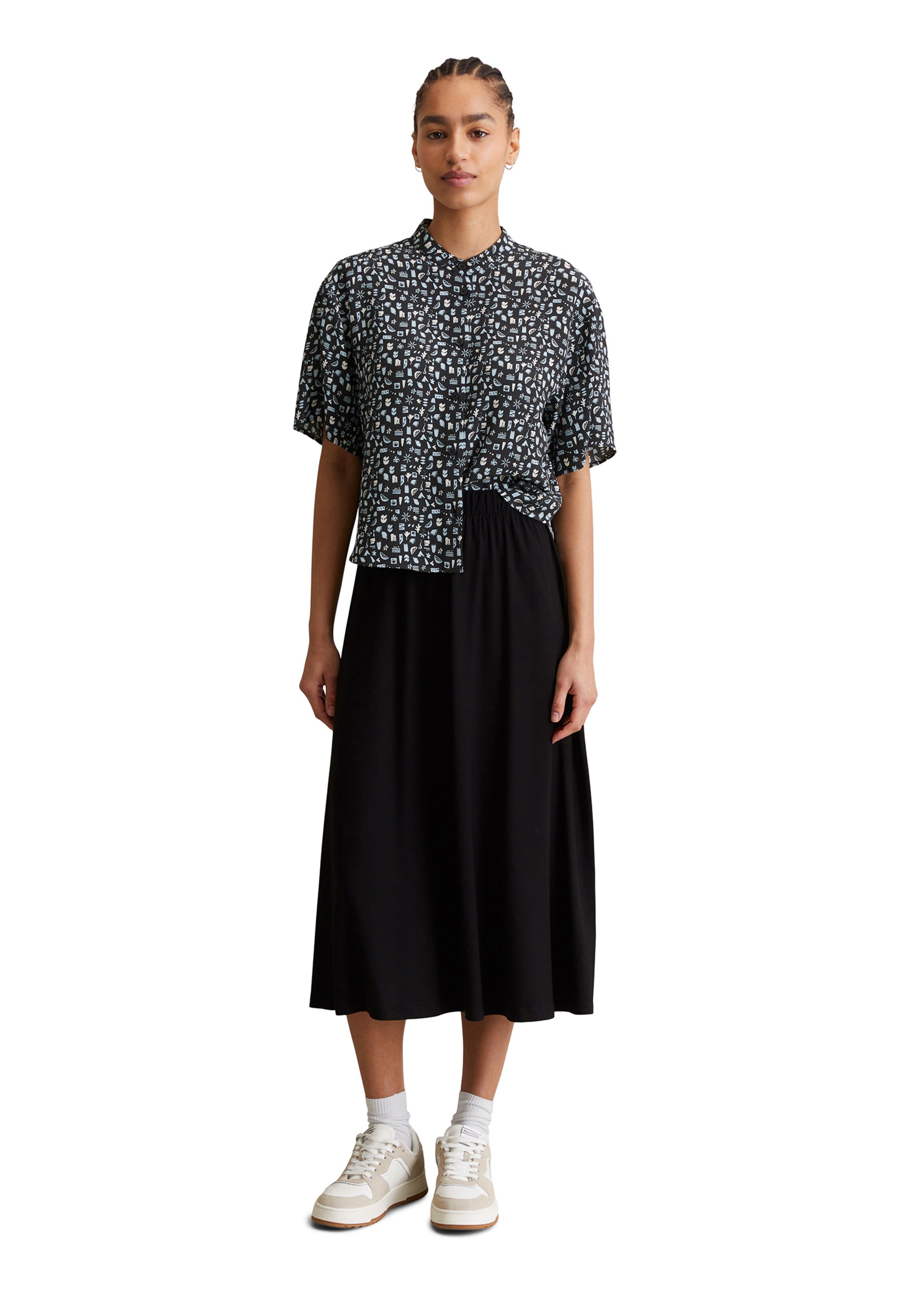 Marc O'Polo DENIM Bluse in Grau