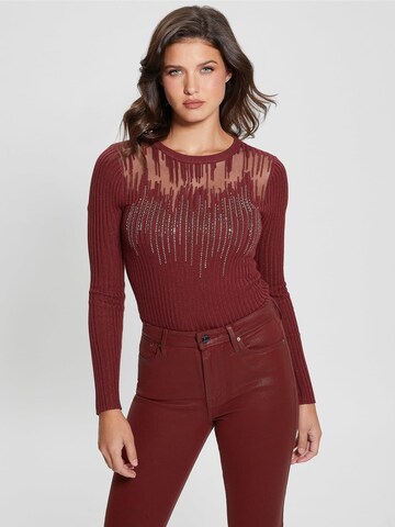 GUESS Sweater in Red: front