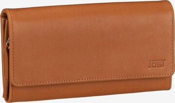 JOST Wallet in Brown: front