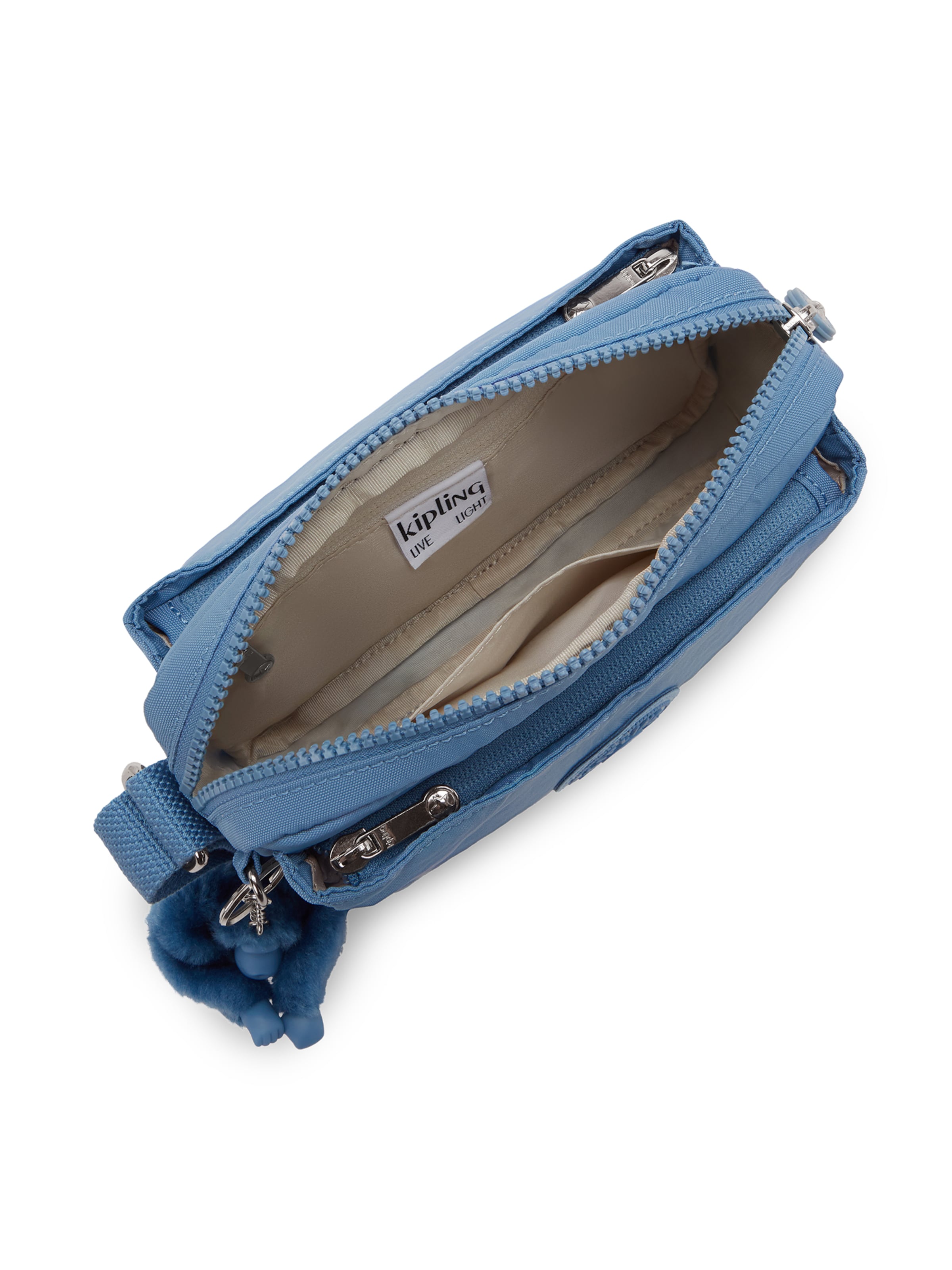 KIPLING - Bolso de hombro 'Abanu' en azul