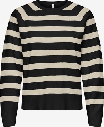 ONLY Pullover 'ONLAMA' in Schwarz: Vorderseite