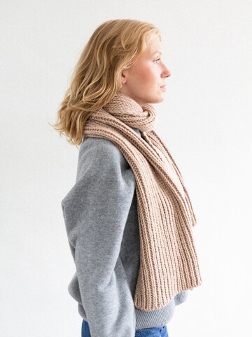 KOPYTO Schal 'UHU' in Beige