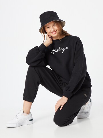 Hurley Sportief sweatshirt in Zwart