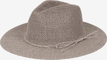 styleBREAKER Hut 'Panama Strohhut' in Grau: Vorderseite