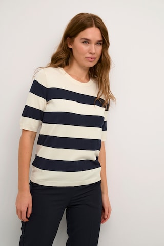 Kaffe - Pullover 'Lizza' em azul: frente