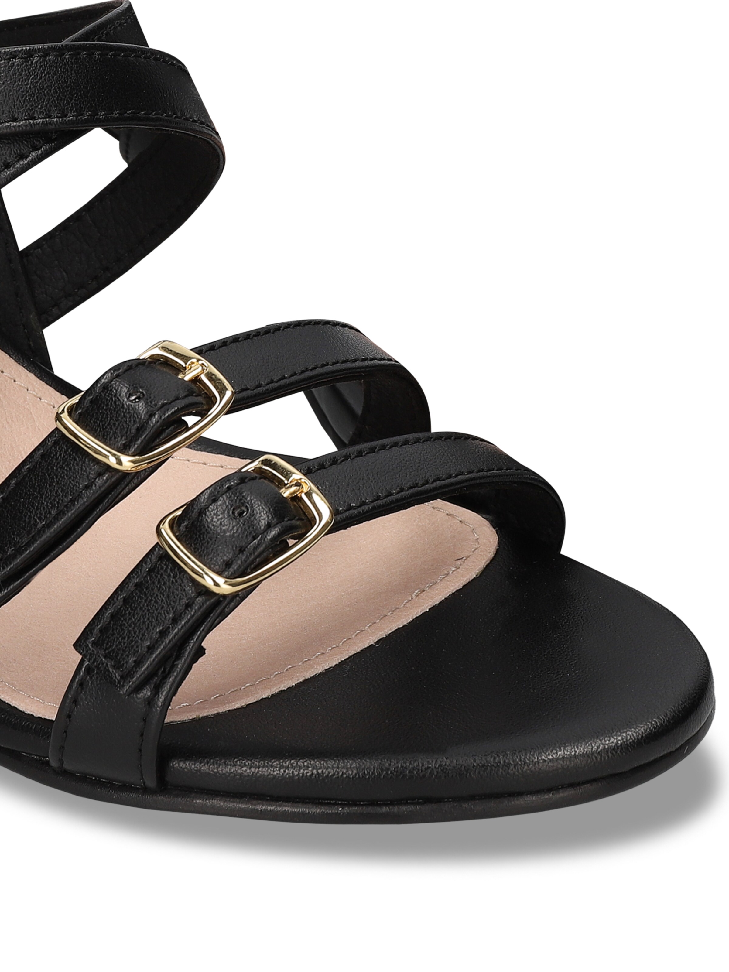 Sandalo 'Hebea' di nae Vegan Shoes in nero