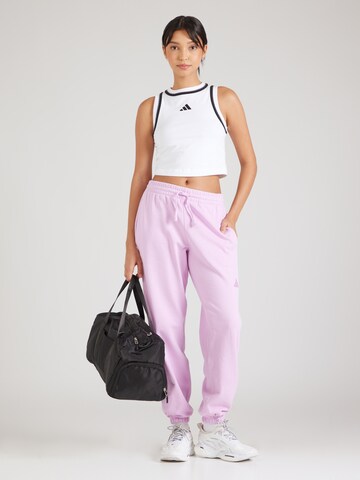 ADIDAS SPORTSWEAR Loose fit Sports trousers 'ALL SZN' in Purple